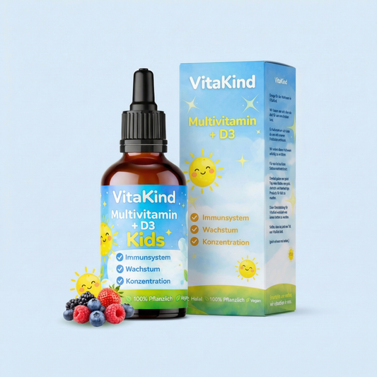 Multivitamin + D3 Wachstums & Immunsystem Tropfen